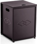 Propane Tank Cover Table with Storage Sides, Dual Function Cover by PioneerWorks