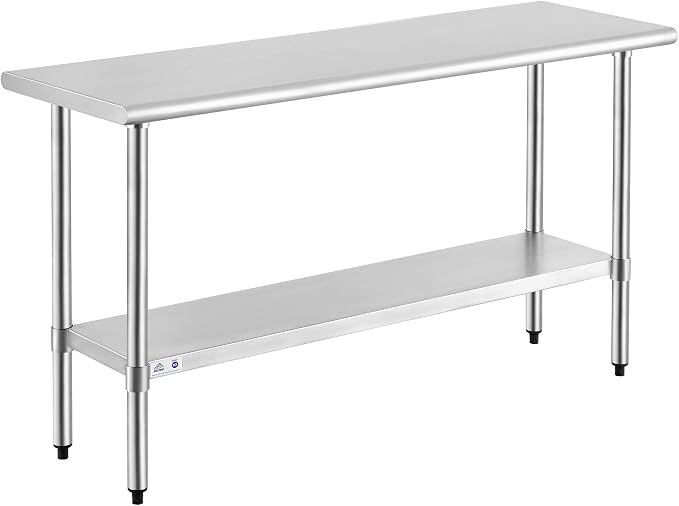 ROCKPOINT Stainless Steel Table by ROCKPOINT