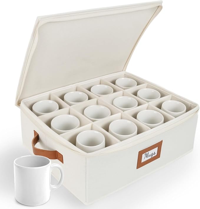 HOMELUX THEORY Coffee Mug Storage by HomeluxTheory