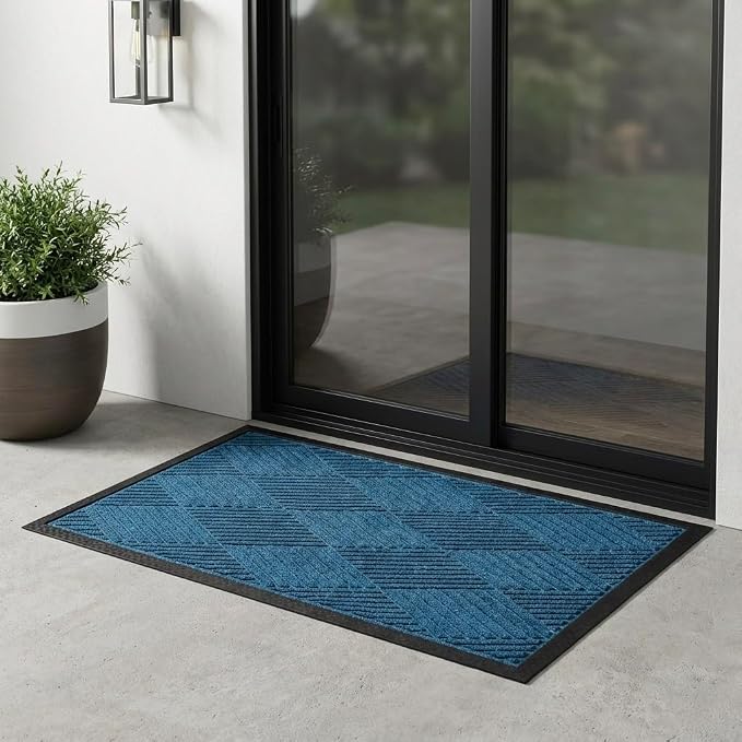 Ecomills Deluxe Diamond Entrance Door Mat, XX-Large Heavy Duty Absorbent Rubber - Image 3