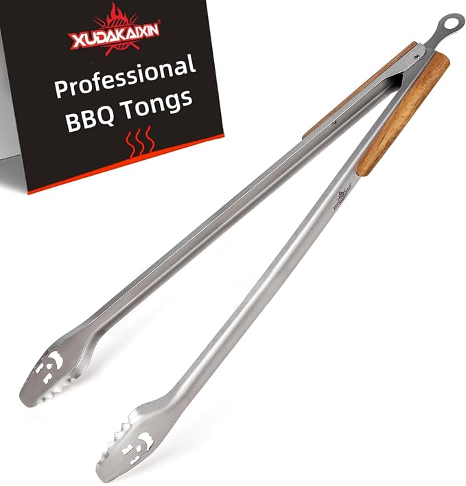 Fire Pit Tongs 32-inch Super Long by XUDAKAIXIN