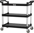 TUFFIOM Plastic Service Utility Cart by TUFFIOM