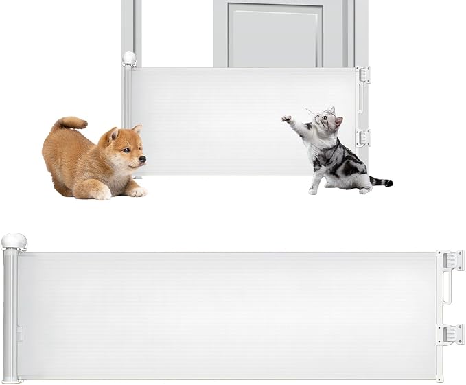 Entryway Blocker, Foldable Animal Fence, Security Panel, Indoor Outdoor Shield by Unknown