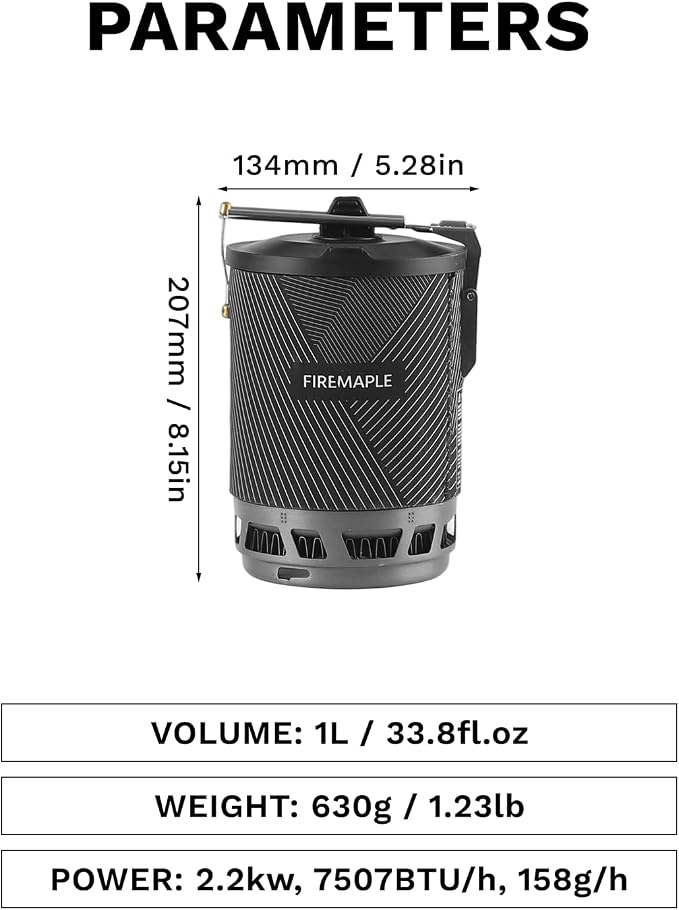 Fire-Maple Star X2 Pro Backpacking and Camping Stove-Fast Boiling, Compact and - Image 4