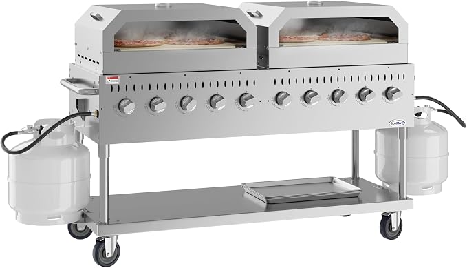 72 in. Commercial Outdoor Propane Gas Grill - Image 2