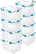 Sterilite 8-Pack Gasket Box, Weather-Resistant Storage Bins by Sterilite