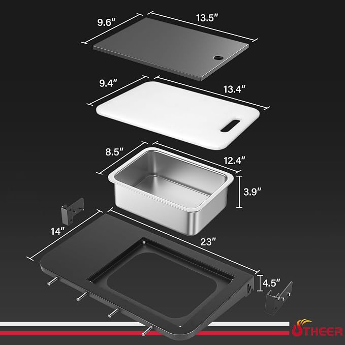 Utheer Front Folding Grill Table - Image 2
