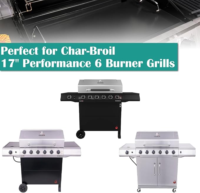 Full Size Griddle Inserts for Char-Broil Performance 6 Burner Series, Flat Top - Image 5
