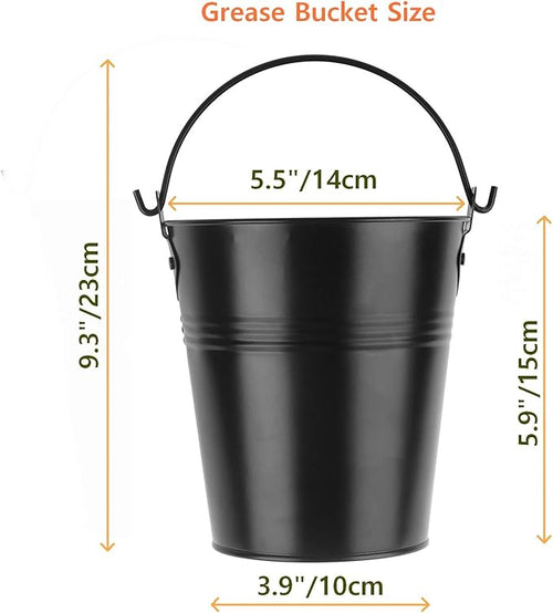 15-Pack Liners & Replacement Traeger HDW152 Drip Grease Bucket - Image 2
