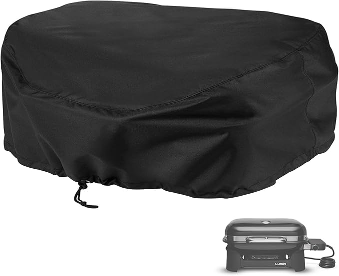 7197 Grill Cover for Weber Lumin Electric Grill, Lumin Compact Grill Waterproof by AJinTeby