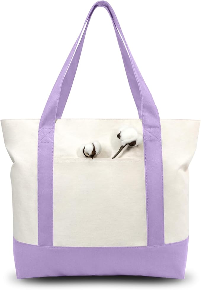 TOPDesign 6-Pack Canvas Tote Bags by TOPDesign