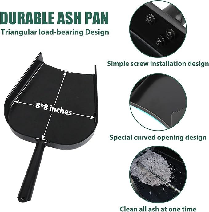 Grill Grate Lifter Gripper and Ash Tool Set - Image 3