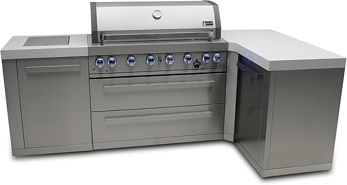 Mont Alpi MAi805-90 44-inch 6-Burner 115000 BTU 90 Degree Corner Stainless - Image 4