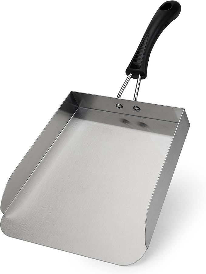 Stanbroil Stainless Steel Griddle Mover Smash Burger Food Shovel Grill Spatula by Stanbroil