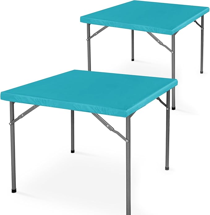 LUSHVIDA 2 Packs Vinyl Card Tablecloth by LUSHVIDA