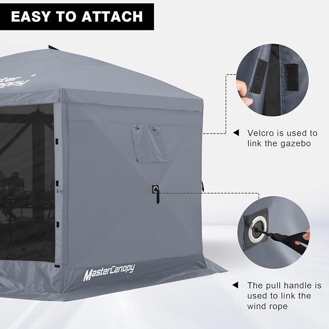 MASTERCANOPY Wind Screen Side Panel - Image 4