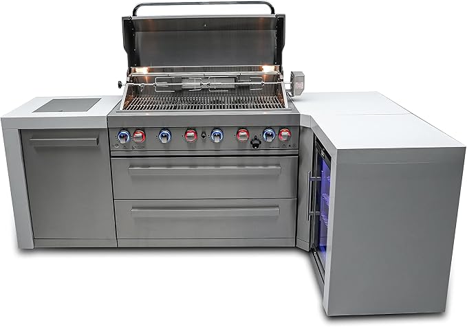 Mont Alpi MAi805-D90FC 44-inch 6-Burner 115000 BTU 90 Degree Corner Deluxe - Image 3