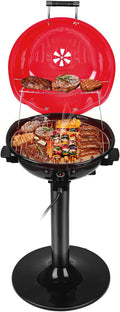 Electric BBQ Grill Techwood 15-Serving Indoor/Outdoor Electric Grill by Techwood