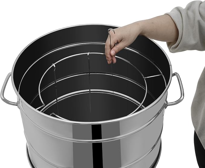 Stainless Steel Smokeless Barbecue Surround Charcoal Grill, 50 Kabob Skewer - Image 7