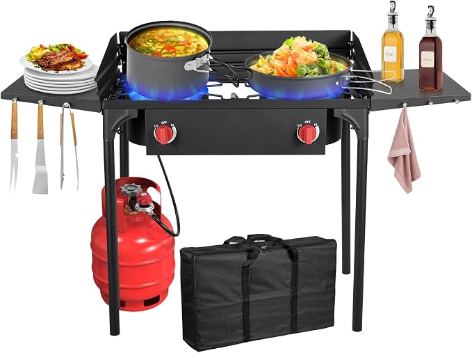 Llamaviva 2 Burner Propane Stove by LLAMAVIVA