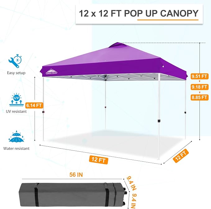 EAGLE PEAK Pop Up Canopy Tent - Image 3