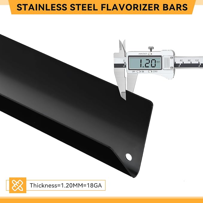 17.5 Inch Flavorizer Bars for Weber Genesis for Genesis E310, Replacement for - Image 7