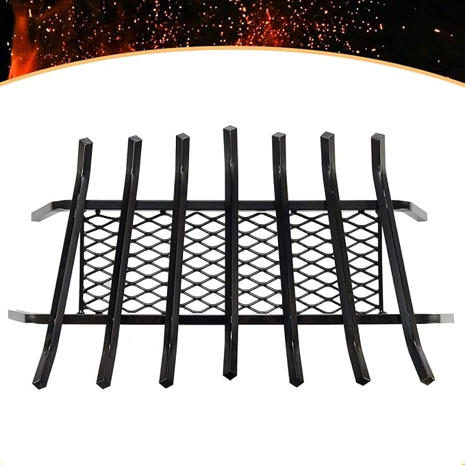 Heavy-Duty Steel Fireplace Grate - Image 5