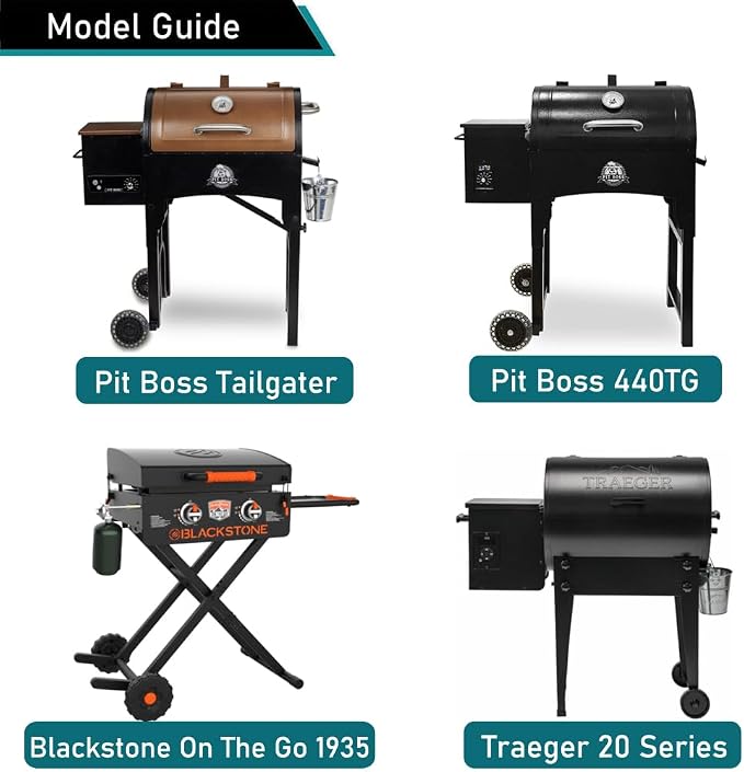 ZJYWSCH Grill Cover for Rec Tec Bullseye RT-B380 RT-B380X Wood Pellet Grill - Image 6