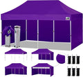 Eurmax USA 10'x20' Pop-up Canopy Tent Commercial Instant Canopies by Eurmax