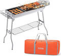 Portable Charcoal Grill, Outdoor BBQ Grill by COMSENZ