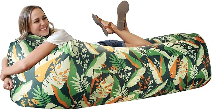 WEKAPO Inflatable Sun Lounger, Air Sofa, Waterproof and Leak-Proof, Picnics and by Wekapo