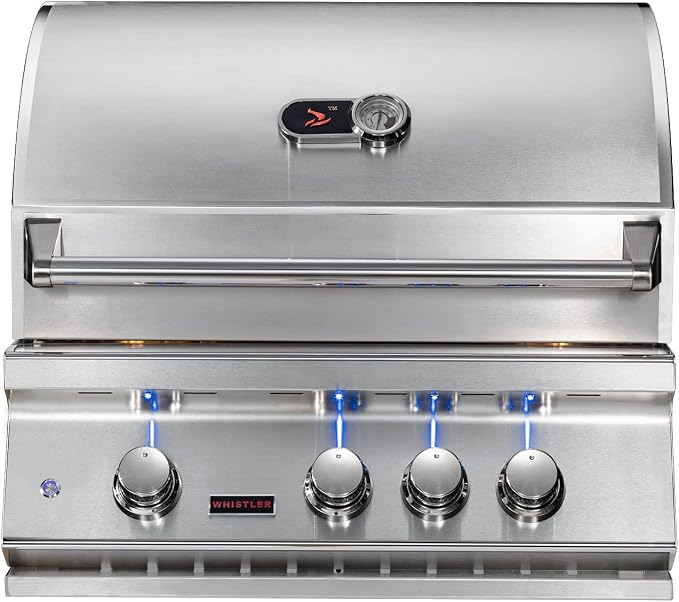 Whistler 28-inch Built-in 3-Burner Natural Gas Grill - Image 3