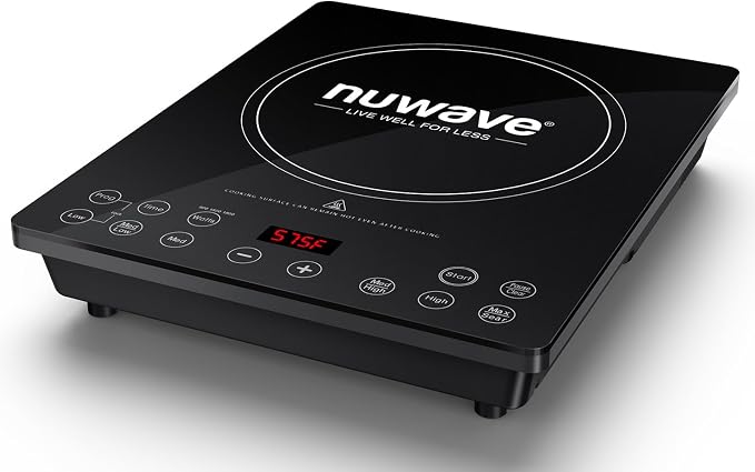 Nuwave Portable Induction Cooktop, NSF-Certified Single Electric Burner by NuWave