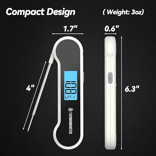 0.5 Sec Instant Read Meat Thermometer Digital - Image 3