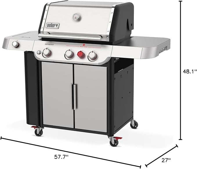 Weber Genesis S-335 Liquid Propane Gas Grill - Image 9