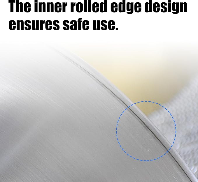 Matte Nonrust Steel Food Cover 15cm Rustproof Kitchens BBQ Grills Protectors - Image 7