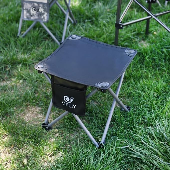 Opliy Camping Stool 2 Pack, 13 Inch Portable Folding Stool - Image 7