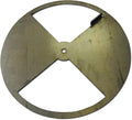 LavaLock Smoker Pinwheel bbq air damper pit grill vent, STEEL 4 6 8 12 by LavaLock%C2%AE