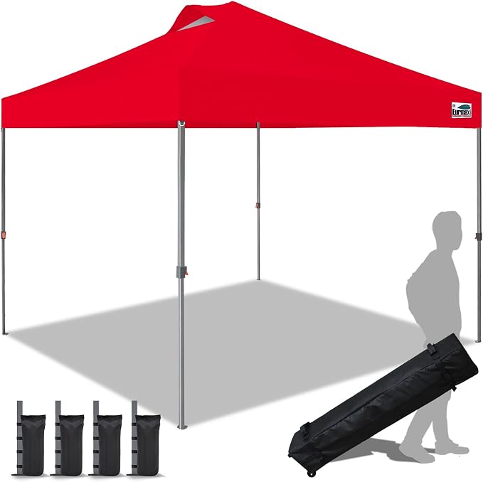 Eurmax USA NOMATTER ONE-Person Open&Close 10x10ft Pop Up Canopy Tent，Portable by Eurmax