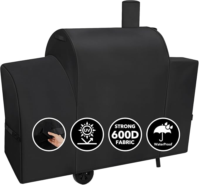 Heavy Duty 600D Grill Cover Fits by Unknown