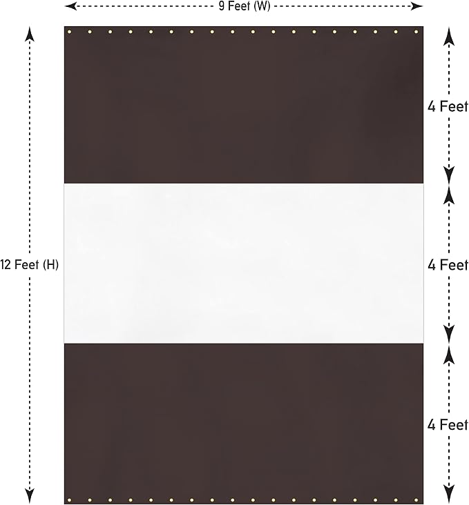 Covers & All Outdoor Clear Panel Curtain, 12 oz Vinyl Outdor Curtains - Image 2
