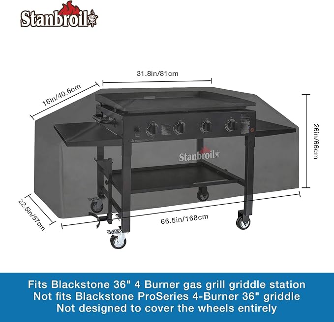 Stanbroil 36 inch Griddle Cover - Image 3