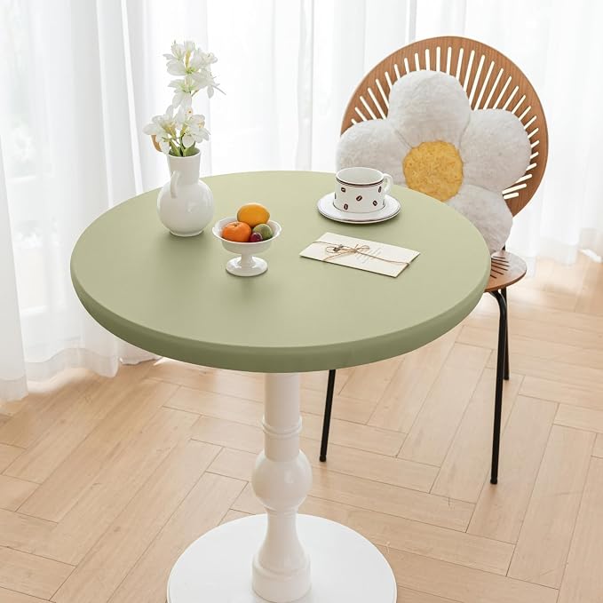 Round Fitted PU Tablecloth - Image 3