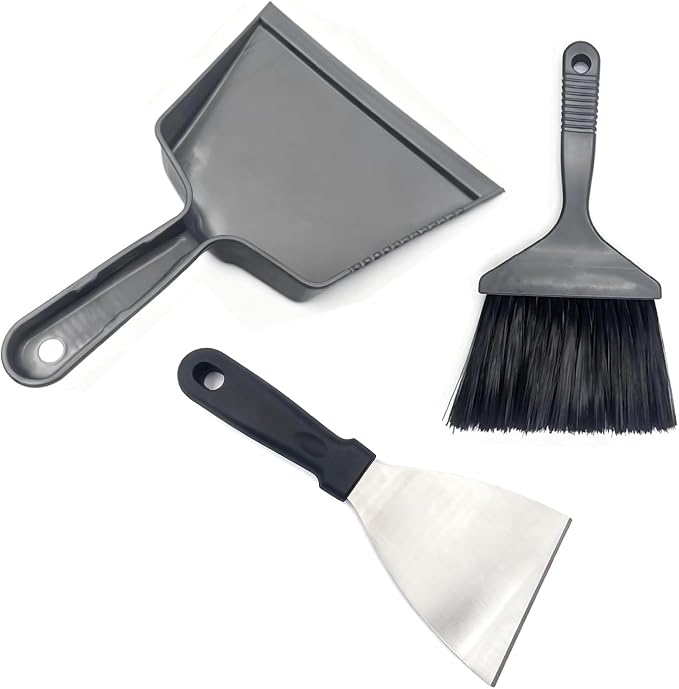 All-in-One Ash Cleanup Kit for Pellet Grills | 3-Piece Set Includes Large Ash by Unknown