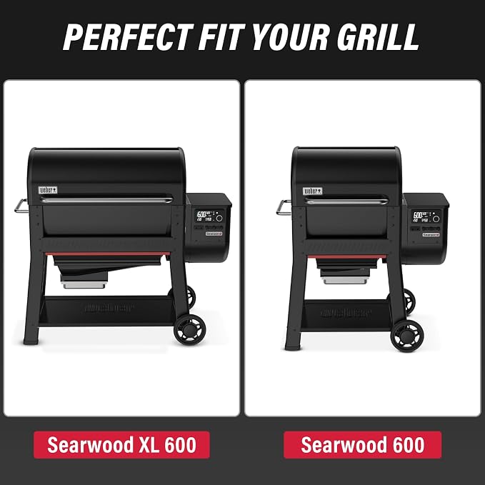 Utheer Grill Side Table Shelf for Weber Searwood 600/600XL – Foldable BBQ Prep - Image 3