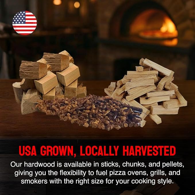 Smoking Wood Mini Splits, 6-Inch Firewood Logs, Naturally-Cured White Oak - Image 7