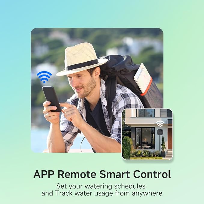 Smart Sprinkler Controller, 16-Zone/Station Irrigation System - Image 2