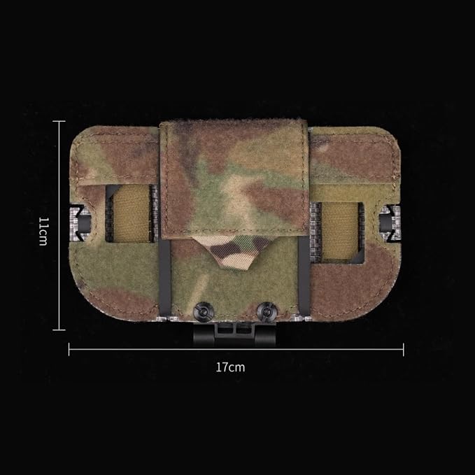 Let Me Be Airsoft Plate Carrier Molle Phone Carrier Outdoor Lightweight - Image 7