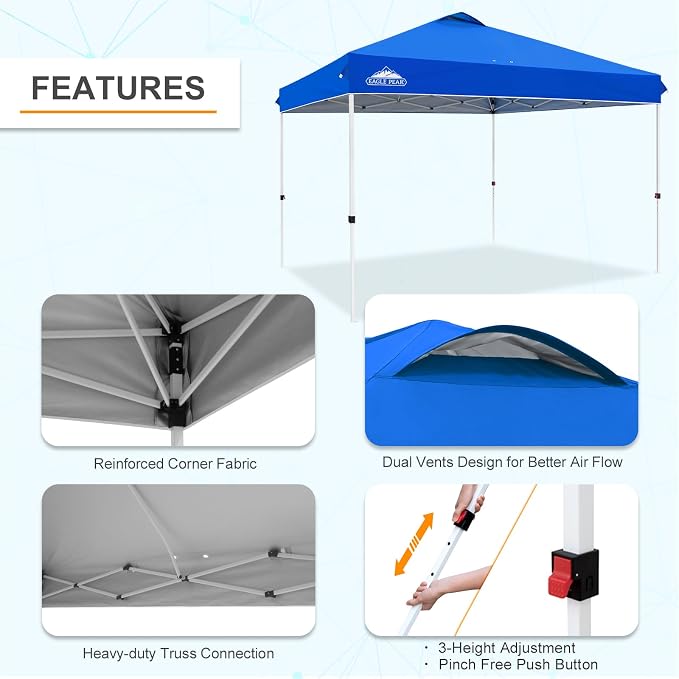 EAGLE PEAK Pop Up Canopy Tent - Image 6