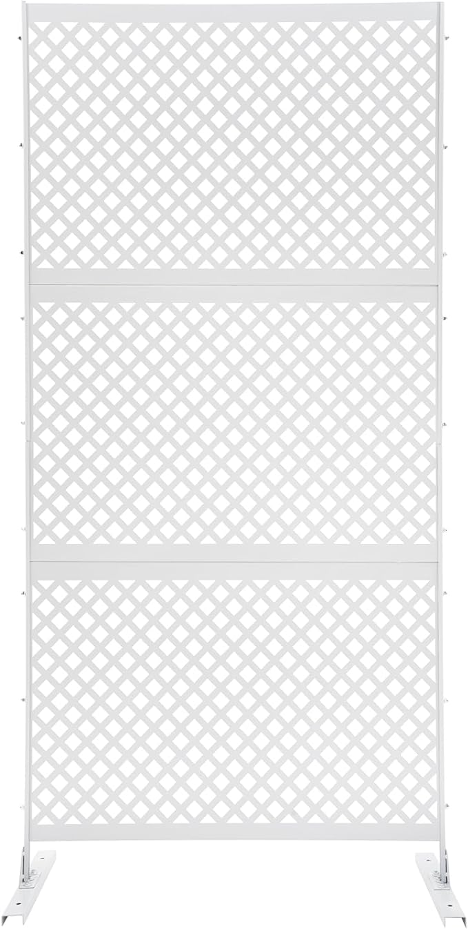 Outdoor Metal Privacy Screen by WANLECY